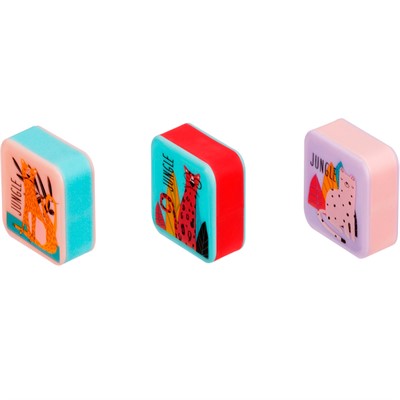 Точилка пластиковая MESHU "Spring in jungle" 1 отверстие, ассорти MS_45329 - фото 69782050