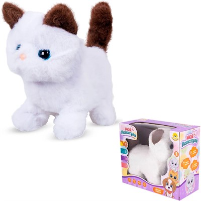 Кошка Levatoys FCJ0919375 Моя лапатуля на батарейках в кор. - фото 69782188