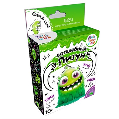 Набор Химические опыты.Лизун Зеленый Опв-003 Фин-ти-Флю - фото 69782398