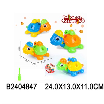 Конструктор 835 Черепашка в сетке - фото 69782523