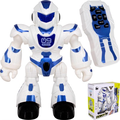 Робот на радиоуправлении 606-3 свет, звук в кор. - фото 69782703