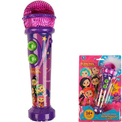 Микрофон СКАЗОЧНЫЙ ПАТРУЛЬ 26 песен,фраз,звуков.свет. Умка HT834-R11 - фото 69782921