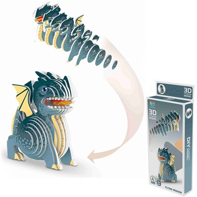 Конструктор картон. P5-31 Динозавр в коробке - фото 69784125
