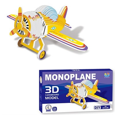 Конструктор картон. P8-6A Самолет в коробке - фото 69784132