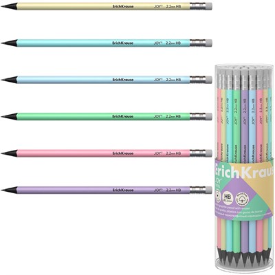 Карандаш ч/гр. JOY® Pastel 55272 /Erich Krause/ - фото 69784619
