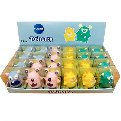 Точилка пластик Монстрик 73039 - фото 69784872