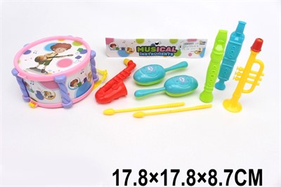 Набор музыкальных инструментов 333-5 в пак. - фото 69784985