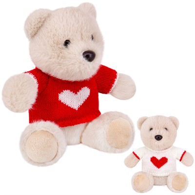 Мишка 21 см в кофте FG250327071C-2 - фото 69785794