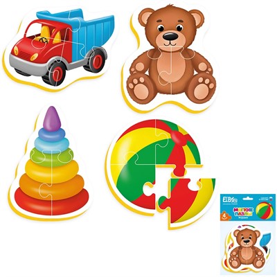 Пазл мягкий Игрушки ET02-006 - фото 69787038