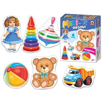 Пазлы MAXI Игрушки 02551 - фото 69790282