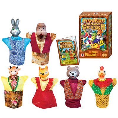 Кукольный театр Зайкина избушка (нов.уп.) 11204 - фото 69790317