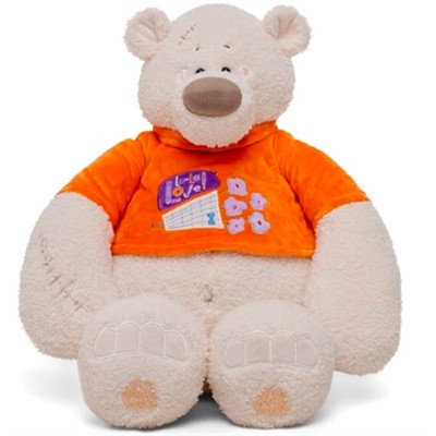 Медведь Тато 37 см в оранжевой майке ММТато/38/ор - фото 69790781