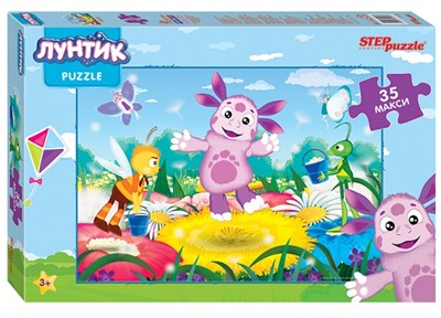 Пазл Макси 35 Лунтик 91213 Степ /9/ - фото 69791149