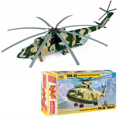 Сборная модель П7270 ПНВертолет Ми-26 - фото 69791208