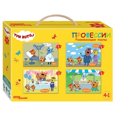 Пазл напольный Три кота 70161 Степ /6/ - фото 69791286