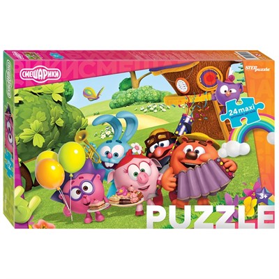 Пазл Макси 24 Смешарики 90074 Степ /12/ - фото 69791302