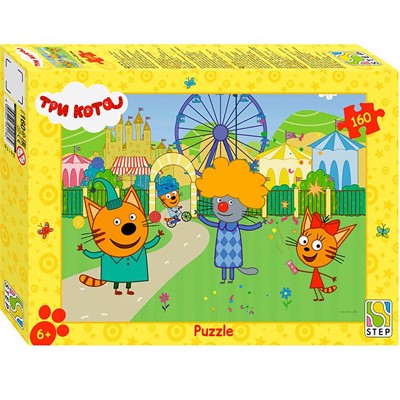 Пазл 160 Три кота. Новые истории 94176 Степ - фото 69791553