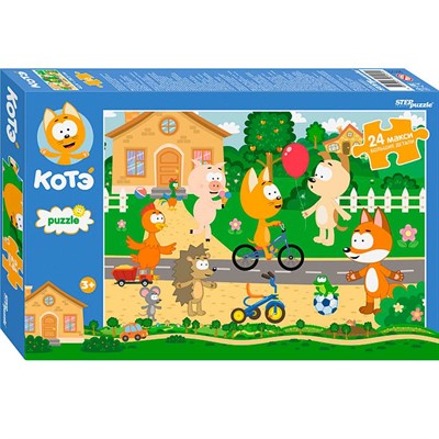 Пазл Макси 24 Котэ 90125 Степ /12/ - фото 69791567