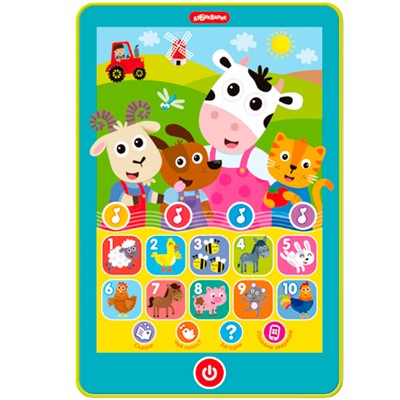 Мой первый планшетик Дружная ферма 4630027294760 - фото 69793741