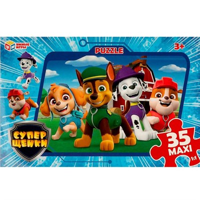 Пазл 35 Макси Суперщенки 4660254410947 - фото 69793832