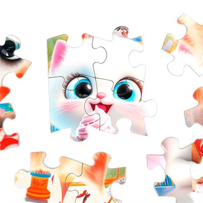 Пазл 35 Макси Кошечки 4630395054034 - фото 69795115