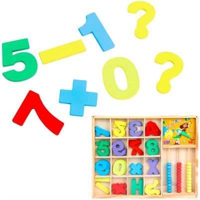 Деревянный Счетный материал с часами Союзмультфильм Буратино CHEB-07 - фото 69795193