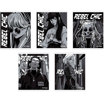 Тетрадь 48 л. клетка Урбан аниме 68542 - фото 69795733