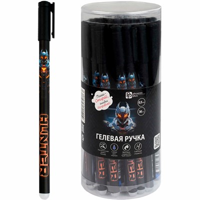 Ручка гелевая синяя Огненный робот 69536 - фото 69795748