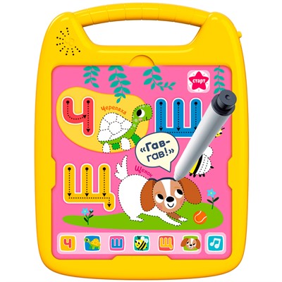 Обучающий планшет с карточками Азбука в картинках 4630027296443 - фото 69796506