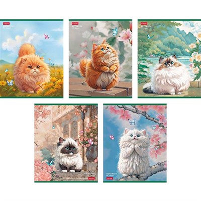 Тетрадь 48 л. клетка Пухляши 48Т5лВ1 Hatber - фото 69796820