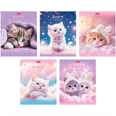 Тетрадь 48 л. клетка Нежные мечты 092369 - фото 69797117