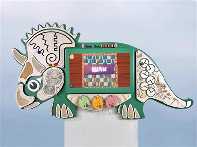 Интерактивный бизиборд «Динозавр Визи» - фото 69799103