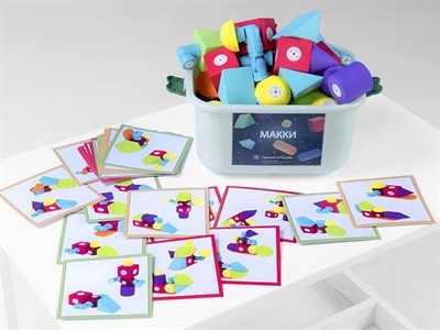 Мягкий магнитный конструктор «МАККИ 60» - фото 69799655