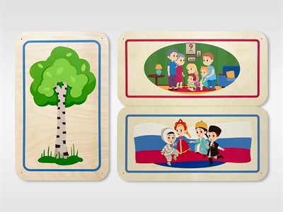 Набор стеновых панелей «Символы России - Традиции» - фото 69799777