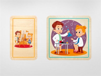 Набор стеновых панелей «Мои увлечения - Весёлые эксперименты» - фото 69799794