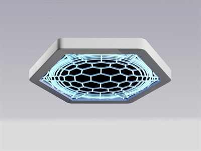 Потолочная светодиодная панель с витражом - фото 69799813