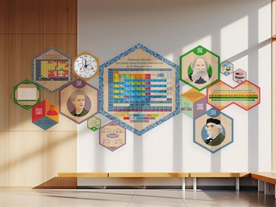 «Стендум - Химия» - набор информационно-методических панелей (14 шт.) - фото 69800309