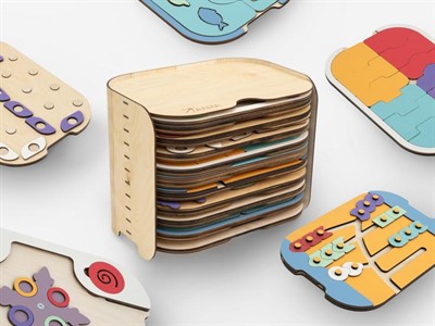 Набор развивающих игр для детей "Мир чудес" - фото 69800481