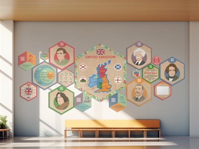 «Стендум - Английский язык» - набор информационно-методических панелей (17 шт.) - фото 69800527