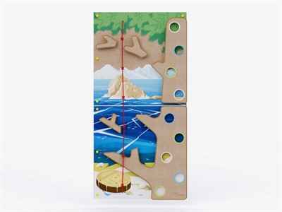 Скалодром для детей АЛМА «Озеро Байкал» из серии «Моя Россия» - фото 69801019