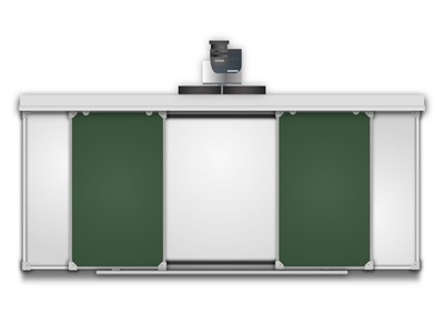 Рельсовая система для интерактивной панели и доски комбинированная из серии «Базис» - фото 69801190