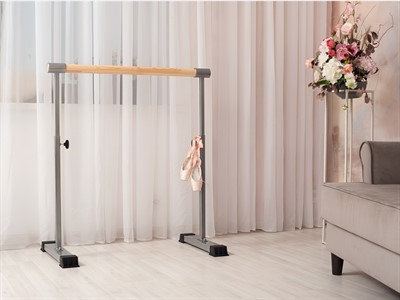 Одноуровневый напольный балетный станок (мобильный, регулируемая высота) - фото 69803157