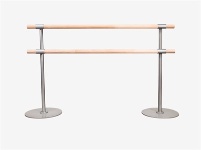 Двухуровневый напольный балетный станок (мобильный) - фото 69803159