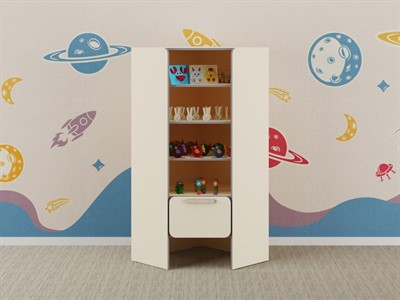 Выставочный шкаф во входную группу из коллекции мебели «НЕГА ЛАЙТ» - фото 69803685