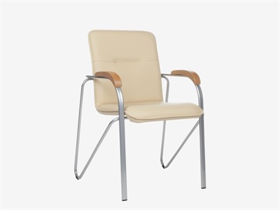 Стул с подлокотниками для посетителей - фото 69804507