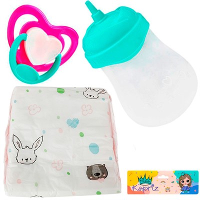 Набор аксесс. для пупса Miss Kapriz MKPJ003 в пак. - фото 69817555