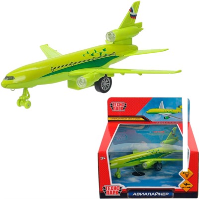 Модель 1792841S-R АВИАЛАЙНЕР 19,5см Технопарк  в коробке - фото 69818320