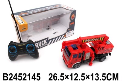 Спецтехника на радиоуправлении 1306-3A Пожарная машина в коробке - фото 69819724