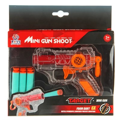 Пистолет 648-71 с мягкими пулями в кор. - фото 69822725