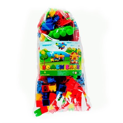 Конструктор Комби Блок 200 в пак. 4-531/8/ - фото 69824880